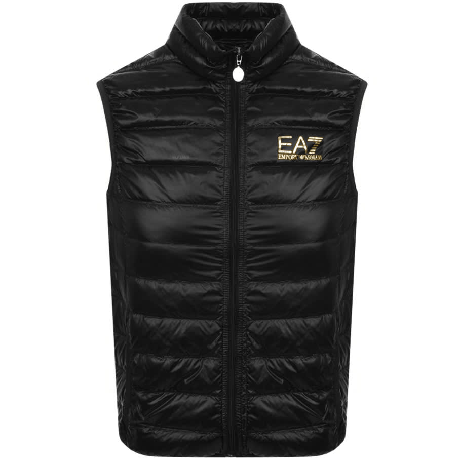 Alternative Image for ProductEA7 Emporio Armani Quilted Gilet Black1